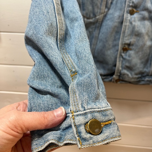BZJ Blue Denim Jacket Size L Vintage unisex - Picture 4 of 10